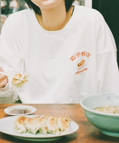 spoon store(スプーンストア)の「spoon×ototoi 片思少女好物 ロンT(Tシャツ/カットソー・レディース・ホワイト系その他2/ホワイト系その他・MEDIUM/LARGE)」の8枚目の写真