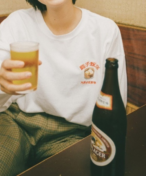 spoon store(スプーンストア)の「spoon×ototoi 片思少女好物 ロンT(Tシャツ/カットソー・レディース・ホワイト系その他2/ホワイト系その他・MEDIUM/LARGE)」の3枚目の写真