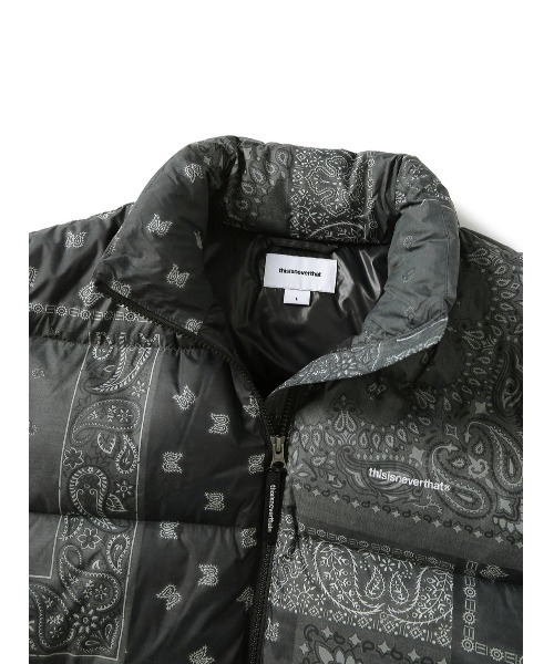 thisisneverthat（ディスイズネバーザット）の「PERTEXR T DOWN JACKET（ダウンジャケット/コート・メンズ・ブラック/クリーム/マルチ・S/M/L/XL）」の6枚目の写真