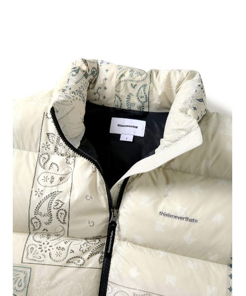 thisisneverthat（ディスイズネバーザット）の「PERTEXR T DOWN JACKET（ダウンジャケット/コート・メンズ・ブラック/クリーム/マルチ・S/M/L/XL）」の13枚目の写真