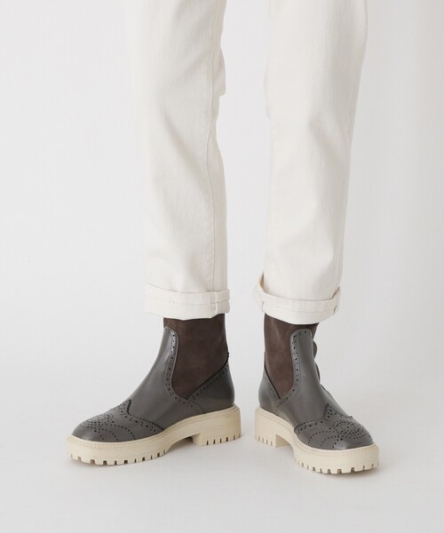 ESPERANZA(エスペランサ)の「◆【KLC BY esp】ウイングチップソックストラックソールブーツ(ブーツ・レディース・ブラック/こしょう色系・LL/S/M/L)」の17枚目の写真