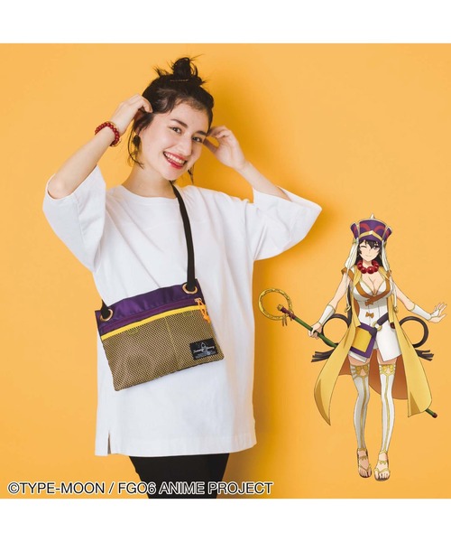 Kraso(クラソ)の「劇場版」Fate/Grand Order -神聖円卓領域キャメロット- 玄奘三蔵 衣装風サコッシュ(ショルダーバッグ・レディース・パープル系その他・ONE SIZE)」の2枚目の写真