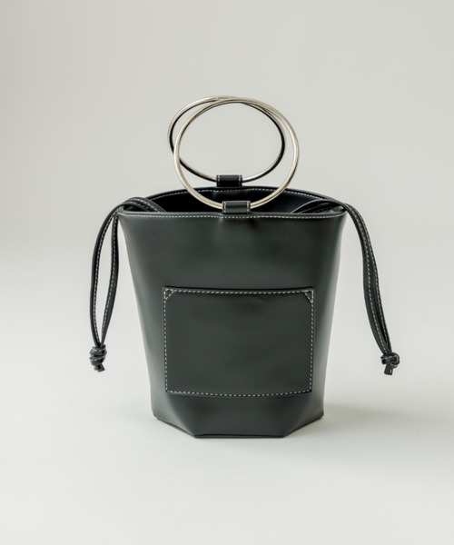 mystic（ミスティック）の「リングハンドル2WAYバック（ショルダーバッグ・レディース・ブラック/イエロー・ONE SIZE）」の11枚目の写真