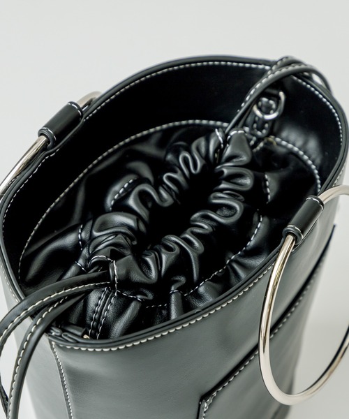 mystic（ミスティック）の「リングハンドル2WAYバック（ショルダーバッグ・レディース・ブラック/イエロー・ONE SIZE）」の21枚目の写真