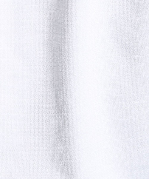 HIDEAWAYS NICOLE（ハイダウェイニコル）の「裏起毛ブリスターグレンチェックジャカード長袖Vネック（Tシャツ/カットソー・メンズ・グレー系その他/ネイビー/オフホワイト/ブラック/ホワイト×ブラック・X-LARGE/LARGE/MEDIUM）」の14枚目の写真