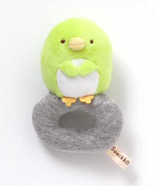 BREEZE（ブリーズ）の「WEB限定 すみっコぐらしラトル（その他ベビー用品・キッズ・ライム/ブルー/オフホワイト・FREE）」の2枚目の写真