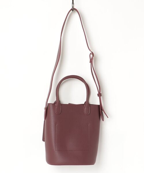 favori（ファヴォリ）の「EM:fovoriパスケース付き2wayトート（トートバッグ・レディース・ブラック/グレー/ワインレッド/カーキ・FREE）」の5枚目の写真