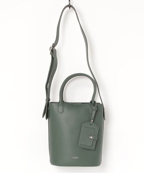 favori（ファヴォリ）の「EM:fovoriパスケース付き2wayトート（トートバッグ・レディース・ブラック/グレー/ワインレッド/カーキ・FREE）」の11枚目の写真