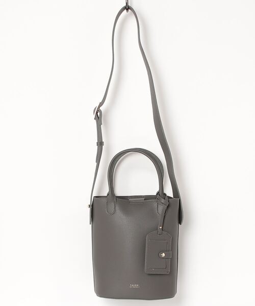 favori（ファヴォリ）の「EM:fovoriパスケース付き2wayトート（トートバッグ・レディース・ブラック/グレー/ワインレッド/カーキ・FREE）」の10枚目の写真