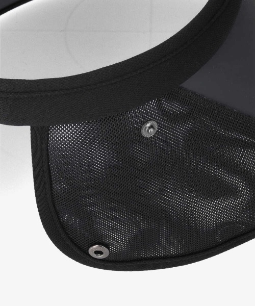 FILA(フィラ)の「FILA SIDEUP VISOR(サンバイザー・レディース・ネイビー/ブラック/ブラウン・FREE)」の16枚目の写真