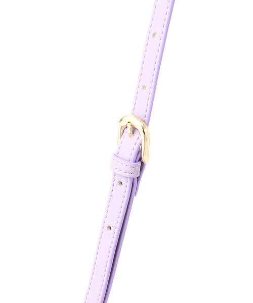 JILL STUART（ジルスチュアート）の「◆タックデザインバッグ（ショルダーバッグ・レディース・パープル/イエロー・ﾌﾘ-）」の19枚目の写真