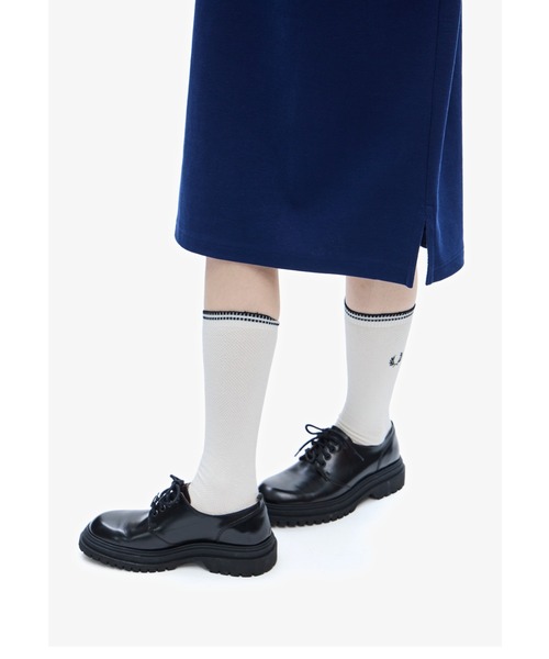 FRED PERRY（フレッドペリー）の「Tipped Socks（ソックス/靴下・メンズ・ホワイト/ブラック/イエロー/ブルー/ブルー系その他/ネイビー/ブラック×ホワイト/サックスブルー/ネイビー系/レッド/ブラック系その他/カーキ・4-6/6-8）」の19枚目の写真