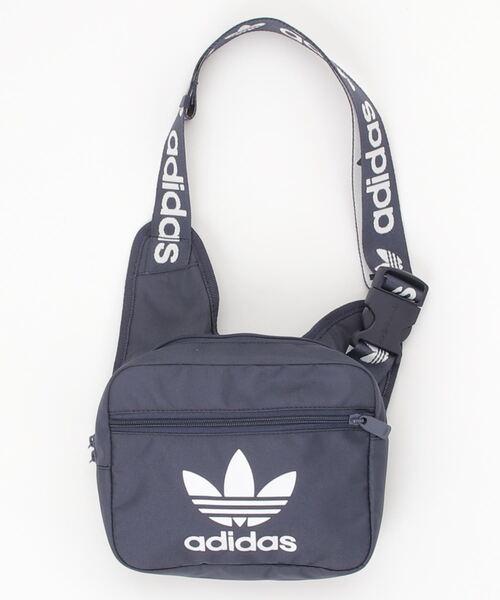 adidas Originals(アディダスオリジナルス)の「adidas Originals/アディダス オリジナルス AC SLING BAG(ボディバッグ/ウエストポーチ・メンズ・ネイビー/ブラック・FREE)」の1枚目の写真