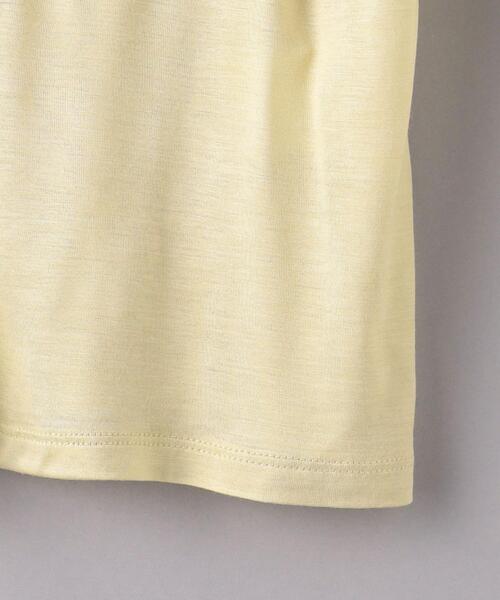 BASERANGE(ベースレンジ)の「<BASERANGE(ベースレンジ)>ロングスリーブ Tシャツ(Tシャツ/カットソー・レディース・ライトピンク/ライム・S)」の12枚目の写真