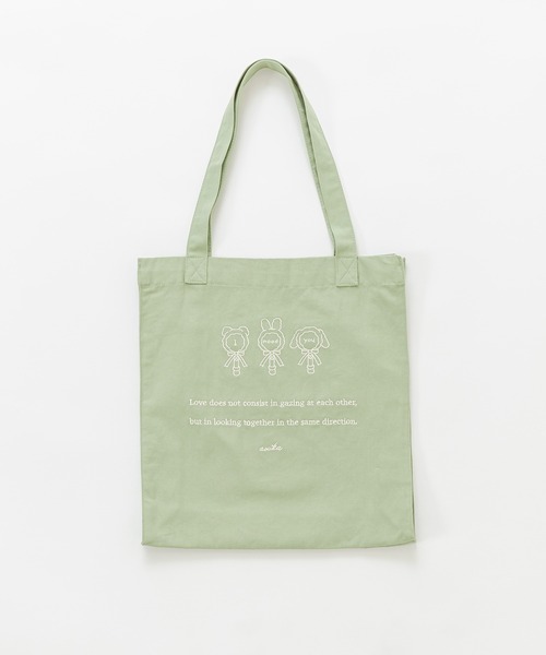 OLIVE des OLIVE（オリーブデオリーブ）の「olive×asukaカラフルトート（トートバッグ・レディース・ラベンダー/イエロー/オレンジ/ブラック/ピンク/レッド/サックスブルー/アイボリー/ミント・FREE）」の20枚目の写真