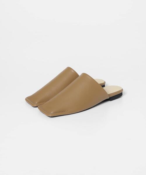 ITEMS URBANRESEARCH（アイテムズ アーバンリサーチ）の「スクエアサンダル（サンダル・レディース・ブラック/ブラウン・LARGE/SMALL/MEDIUM）」の5枚目の写真