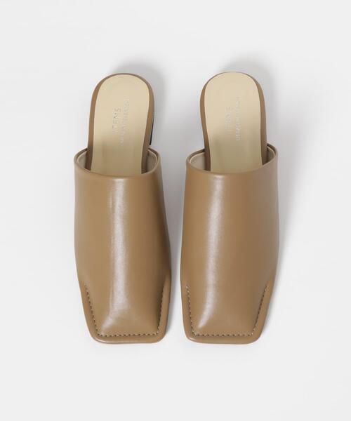 ITEMS URBANRESEARCH（アイテムズ アーバンリサーチ）の「スクエアサンダル（サンダル・レディース・ブラック/ブラウン・LARGE/SMALL/MEDIUM）」の6枚目の写真