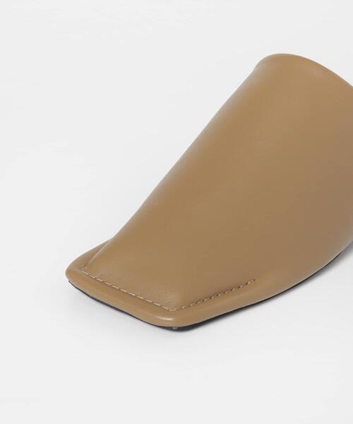 ITEMS URBANRESEARCH（アイテムズ アーバンリサーチ）の「スクエアサンダル（サンダル・レディース・ブラック/ブラウン・LARGE/SMALL/MEDIUM）」の9枚目の写真