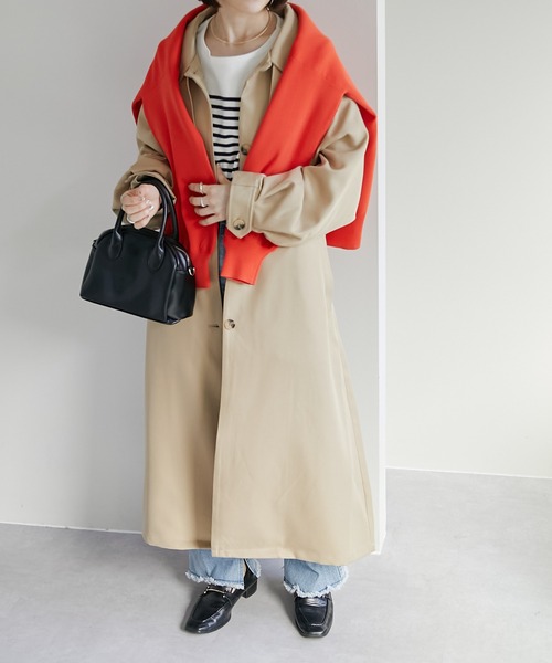 【WEB限定】2WAYカラーボリュームスリーブコート