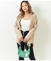 オーバーサイズシンプルシャツ