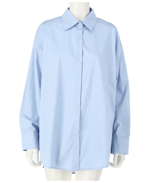 ANAP（アナップ）の「オーバーサイズシンプルシャツ（シャツ/ブラウス・レディース・ホワイト/ベージュ/イエロー/ブルー・FREE）」の13枚目の写真