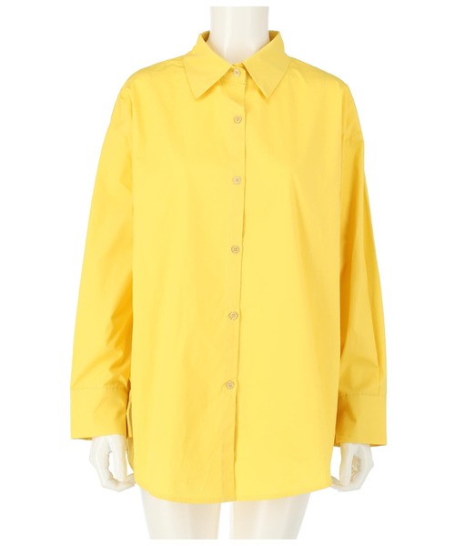 ANAP（アナップ）の「オーバーサイズシンプルシャツ（シャツ/ブラウス・レディース・ホワイト/ベージュ/イエロー/ブルー・FREE）」の14枚目の写真