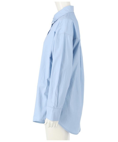 ANAP（アナップ）の「オーバーサイズシンプルシャツ（シャツ/ブラウス・レディース・ホワイト/ベージュ/イエロー/ブルー・FREE）」の15枚目の写真