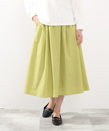 DRESKIP | タックギャザースカート(スカート)