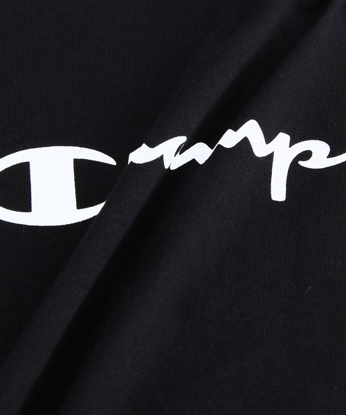 Champion(チャンピオン)の「【KIDS】【Champion/チャンピオン】UNISEXオーバーサイズTシャツ(Tシャツ/カットソー・キッズ・ブラック/ベージュ/オフホワイト・130/120/140)」の11枚目の写真