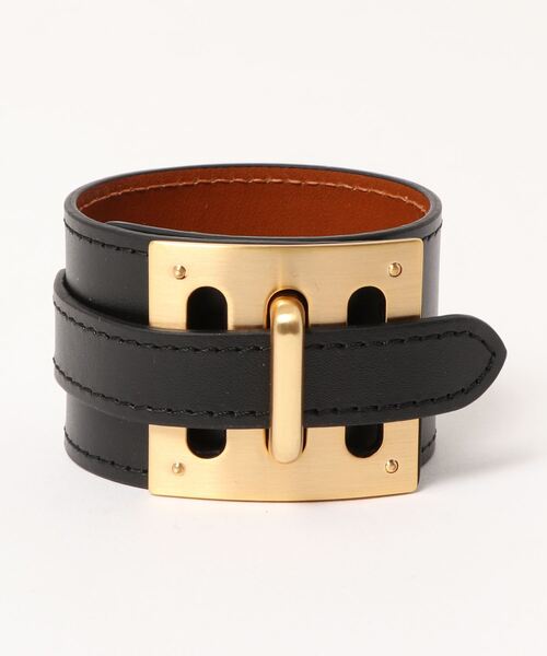 L.H.P(エルエイチピー)の「Raffins/ラフィンズ/ベルトバングル(バングル/リストバンド・メンズ・ブラック/ブラウン/キャメル・FREE)」の2枚目の写真