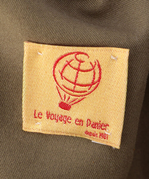 NOLLEY’S(ノーリーズ)の「【Le voyage en panie/ ルヴォヤージュエンバニエ】◇【WEB限定】編みハンドルフラットかご(かごバッグ・レディース・ベージュ/ベージュ系その他3/ブラウン・FREE)」の11枚目の写真