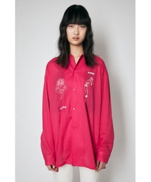 PROJECT U | PU OVER SIZE SEETHROUGH シャツ(シャツ/ブラウス)