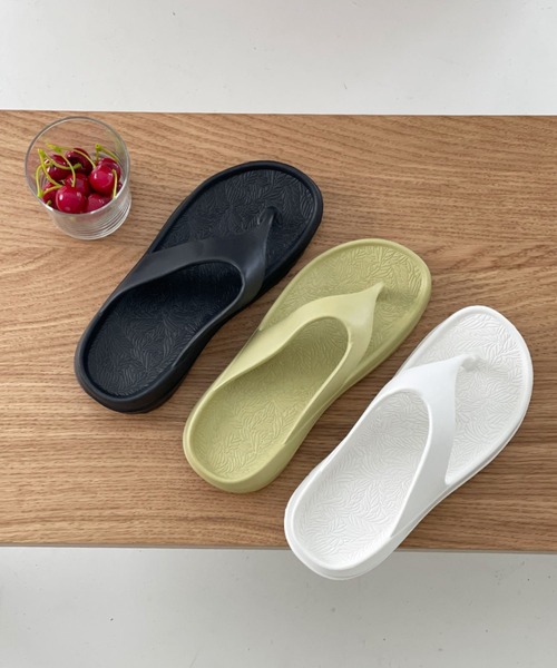 CALIFORNIA OUTFITTERS（カリフォルニア アウトフィッターズ）の「フリップフロップ トングサンダル（サンダル・レディース・ホワイト/ブラック/グリーン/オレンジ・S/L/M）」の10枚目の写真