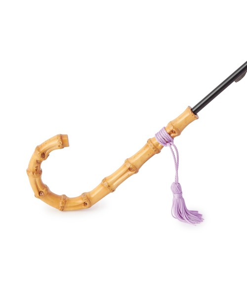 ROPE'（ロペ）の「バンブーハンドルアンブレラ 長傘（長傘・レディース・ベージュ/ミント/ダークパープル/ダークラベンダー/ピンク系その他2/オレンジ系その他・FREE）」の12枚目の写真