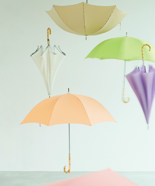 ROPE'（ロペ）の「バンブーハンドルアンブレラ 長傘（長傘・レディース・ベージュ/ミント/ダークパープル/ダークラベンダー/ピンク系その他2/オレンジ系その他・FREE）」の15枚目の写真