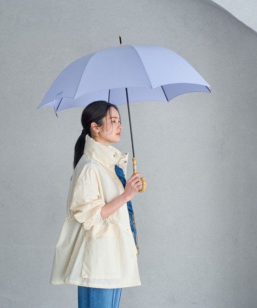 ROPE'（ロペ）の「バンブーハンドルアンブレラ 長傘（長傘・レディース・ベージュ/ミント/ダークパープル/ダークラベンダー/ピンク系その他2/オレンジ系その他・FREE）」の17枚目の写真