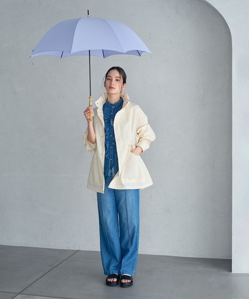 ROPE'（ロペ）の「バンブーハンドルアンブレラ 長傘（長傘・レディース・ベージュ/ミント/ダークパープル/ダークラベンダー/ピンク系その他2/オレンジ系その他・FREE）」の16枚目の写真