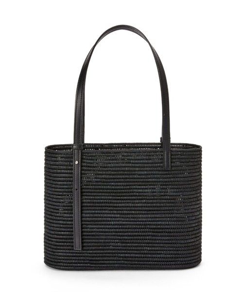 LOEWE（ロエベ）の「スクエア バスケットバッグ スモール (ラフィア