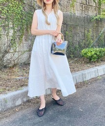 StyleSea | コットンブロードシャーリングワンピース(ワンピース)