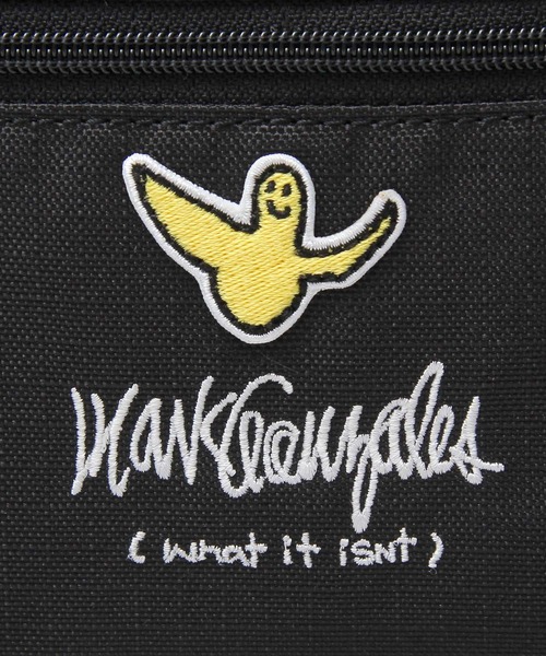 A.M.S.（エーエムエス）の「600D リップストップ ポリエステル 横型 ミニショルダーバッグ / スクエア（ショルダーバッグ・メンズ・ブラック・FREE）」の11枚目の写真