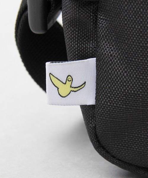 A.M.S.（エーエムエス）の「600D リップストップ ポリエステル 横型 ミニショルダーバッグ / スクエア（ショルダーバッグ・メンズ・ブラック・FREE）」の12枚目の写真