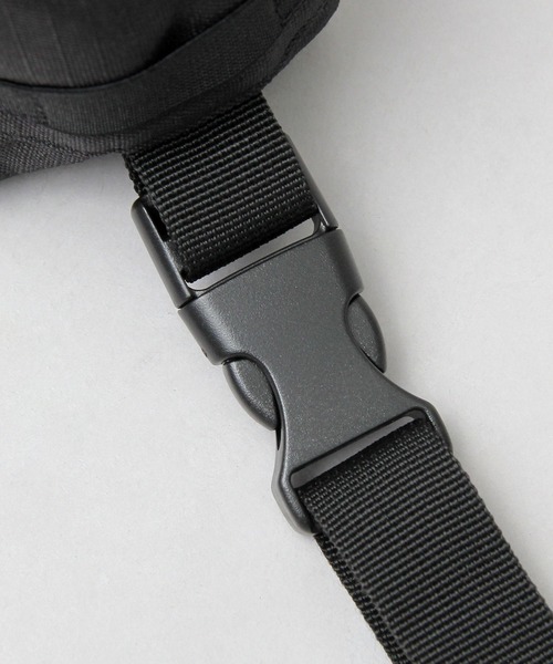 A.M.S.（エーエムエス）の「600D リップストップ ポリエステル 横型 ミニショルダーバッグ / スクエア（ショルダーバッグ・メンズ・ブラック・FREE）」の20枚目の写真