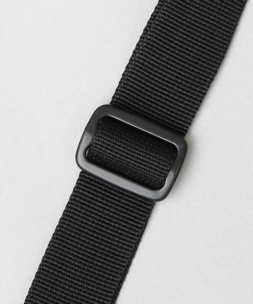 A.M.S.（エーエムエス）の「600D リップストップ ポリエステル 横型 ミニショルダーバッグ / スクエア（ショルダーバッグ・メンズ・ブラック・FREE）」の21枚目の写真