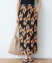 coca（coca） | レトロフラワープリーツスカート(スカート)