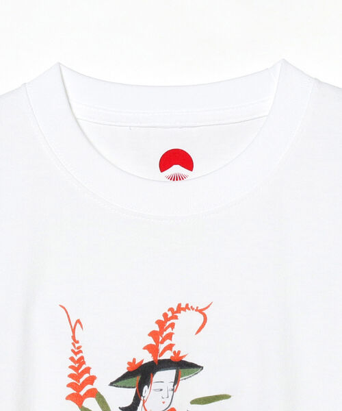 BEAMS JAPAN（ビームス　ジャパン）の「大津絵の店 × BEAMS JAPAN / 別注 大津絵 Tシャツ Ver.2.0（Tシャツ/カットソー・メンズ・ホワイト/ホワイト系その他2・SMALL/MEDIUM/LARGE）」の4枚目の写真