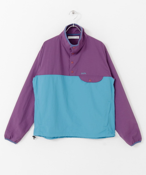 URBAN RESEARCH Sonny Label(アーバンリサーチサニーレーベル)の「OOPS 配色アノラックブルゾン(ブルゾン・メンズ・ブラック系その他/グリーン系その他/パープル系その他・LARGE/MEDIUM)」の15枚目の写真