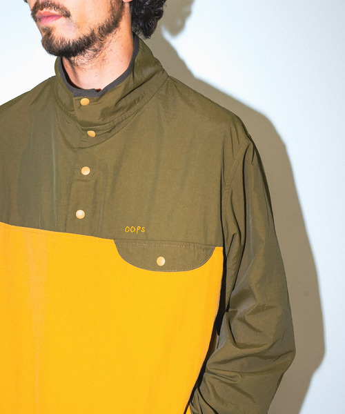 URBAN RESEARCH Sonny Label(アーバンリサーチサニーレーベル)の「OOPS 配色アノラックブルゾン(ブルゾン・メンズ・ブラック系その他/グリーン系その他/パープル系その他・LARGE/MEDIUM)」の22枚目の写真
