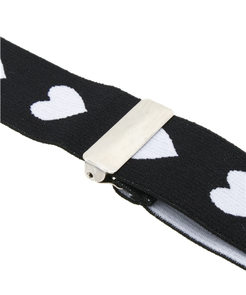 WEGO(ウィゴー)の「WEGO/ハートサスペンダー(サスペンダー・レディース・ブラック/パープル/ピンク・FREE)」の7枚目の写真