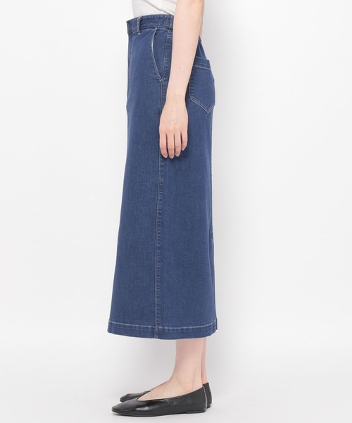 LEPSIM(レプシィム)の「ストレッチデニムナロースカート 288386(スカート・レディース・インディゴブルー・SMALL/MEDIUM/LARGE)」の5枚目の写真