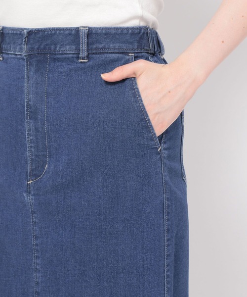 LEPSIM(レプシィム)の「ストレッチデニムナロースカート 288386(スカート・レディース・インディゴブルー・SMALL/MEDIUM/LARGE)」の10枚目の写真